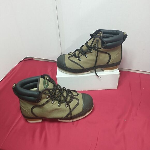 Pro Line Mens Fishing Boots, Green, Sz 9 New, Superior Outdoor Wear #52502. - Picture 3 of 7